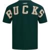 Mens NBA Wingspan Cotton Short Sleeve Tee(Forest Green)