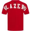 Mens NBA Wingspan Cotton Short Sleeve Tee(Red)