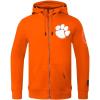 Pro Standard Mens College Classic Chenille Full Zip Hoodie(Orange)