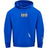 Pro Standard Mens College Wingspan Brushed Back French Terry Pull Over Hoodie(Royal Blue)