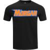 Pro Standard Mens Morgan State University Classic Chenille Short Sleeve Tee Black XL