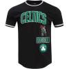 Pro Standard NBA Mens Mens NBA Retro Classics Cotton Double Knit Short Sleeve Tee(Black)