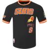 Pro Standard NBA Mens Mens NBA Retro Classics Cotton Double Knit Short Sleeve Tee(Black/Orange)