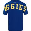 Pro Standard NCAA Mens Mens College Wingspan Cotton Short Sleeve Tee(Dodger Blue)