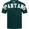 Pro Standard NCAA Mens Mens College Wingspan Cotton Short Sleeve Tee(Forest Green)