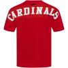 Pro Standard NCAA Mens Mens College Wingspan Cotton Short Sleeve Tee(Red)