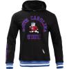 Pro Standard NCAA mens Mens College Classic Chenille Brushed Back French Terry Pull Over Hoodie(Black/Dodger Blue)