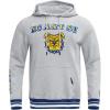 Pro Standard NCAA mens Mens College Classic Chenille Brushed Back French Terry Pull Over Hoodie(Heather Grey/Dodger Blue)