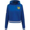 Pro Standard Womens College Classic Essentials Cropped Pullover Hoodie(Dodger Blue)
