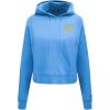 Pro Standard Womens College Classic Essentials Cropped Pullover Hoodie(University Blue)