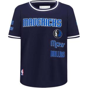 Big Boys NBA Retro Classics Cotton Taping Tee(Midnight Navy)