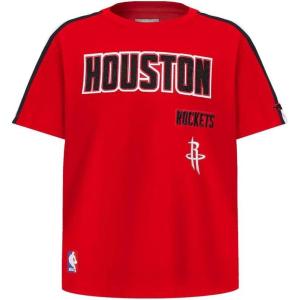 Big Boys NBA Retro Classics Cotton Taping Tee(Red/Black)
