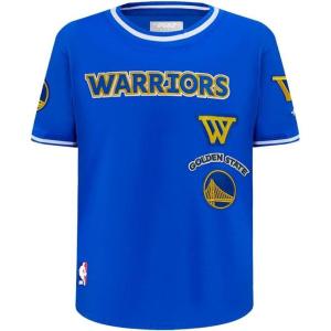 Big Boys NBA Retro Classics Cotton Taping Tee(Royal Blue)