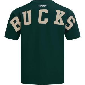 Mens NBA Wingspan Cotton Short Sleeve Tee(Forest Green)
