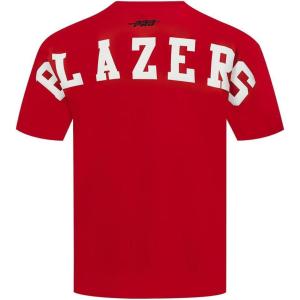 Mens NBA Wingspan Cotton Short Sleeve Tee(Red)