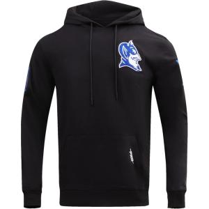 Pro Standard Mens College Duke University Classic Chenille Pull Over Hoodie Black M