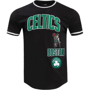 Pro Standard NBA Mens Mens NBA Retro Classics Cotton Double Knit Short Sleeve Tee(Black)