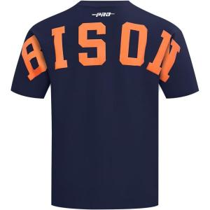 Pro Standard NCAA Mens Mens College Wingspan Cotton Short Sleeve Tee(Midnight Navy)