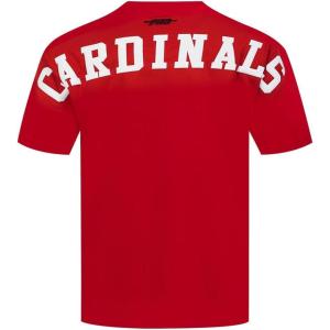 Pro Standard NCAA Mens Mens College Wingspan Cotton Short Sleeve Tee(Red)
