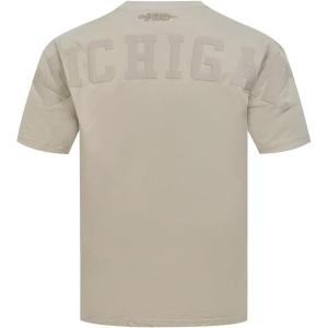 Pro Standard NCAA Mens Mens College Wingspan Cotton Short Sleeve Tee(Taupe)