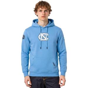Pro Standard NCAA mens Mens College Classic Chenille Brushed Back French Terry Pull Over Hoodie(University Blue)