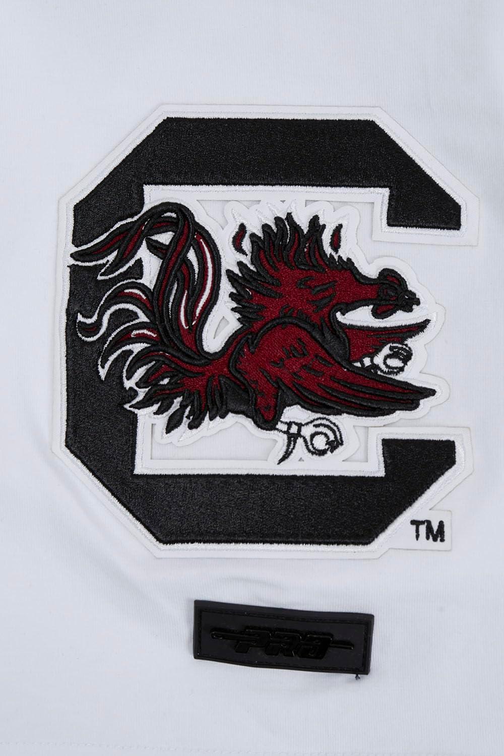 image:imageMens College University of South Carolina College Classic Chenille Short Sleeve Tee White XL