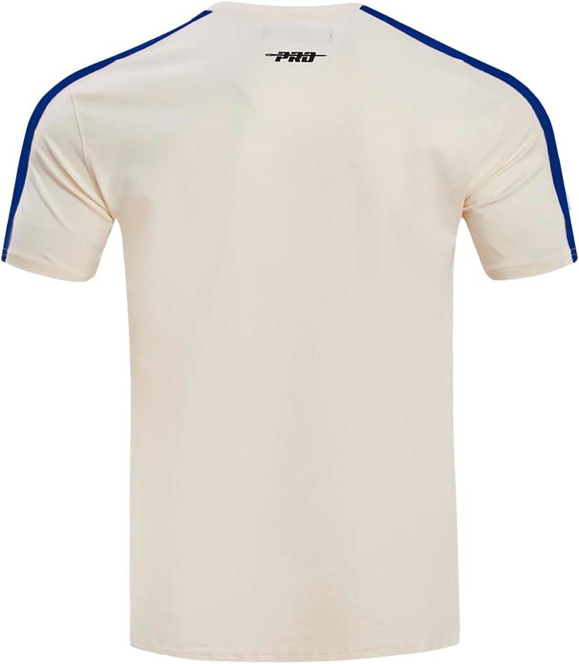 image:imageMens NBA Retro Classics Cotton Taping TeeEggshellRoyal Blue