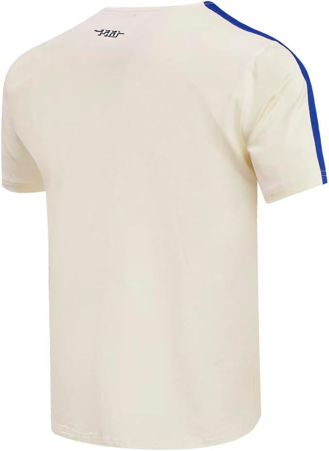 image:imageMens NBA Retro Classics Cotton Taping TeeEggshellRoyal Blue