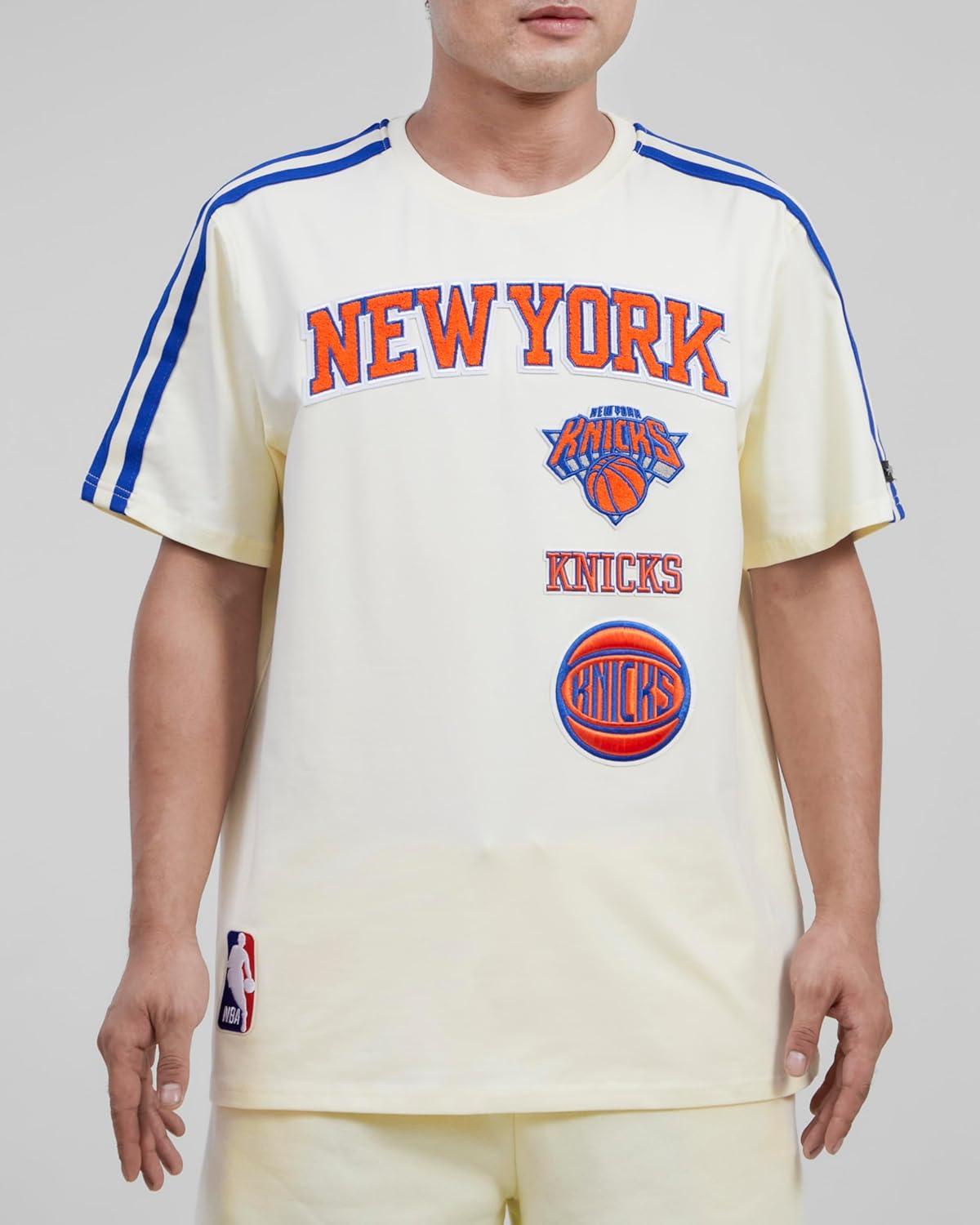 image:imageMens NBA Retro Classics Cotton Taping TeeEggshellRoyal Blue