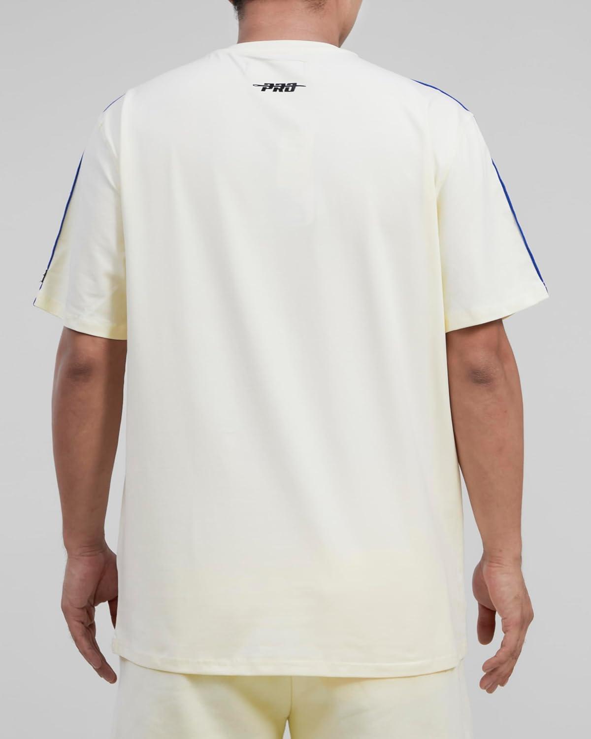 image:imageMens NBA Retro Classics Cotton Taping TeeEggshellRoyal Blue