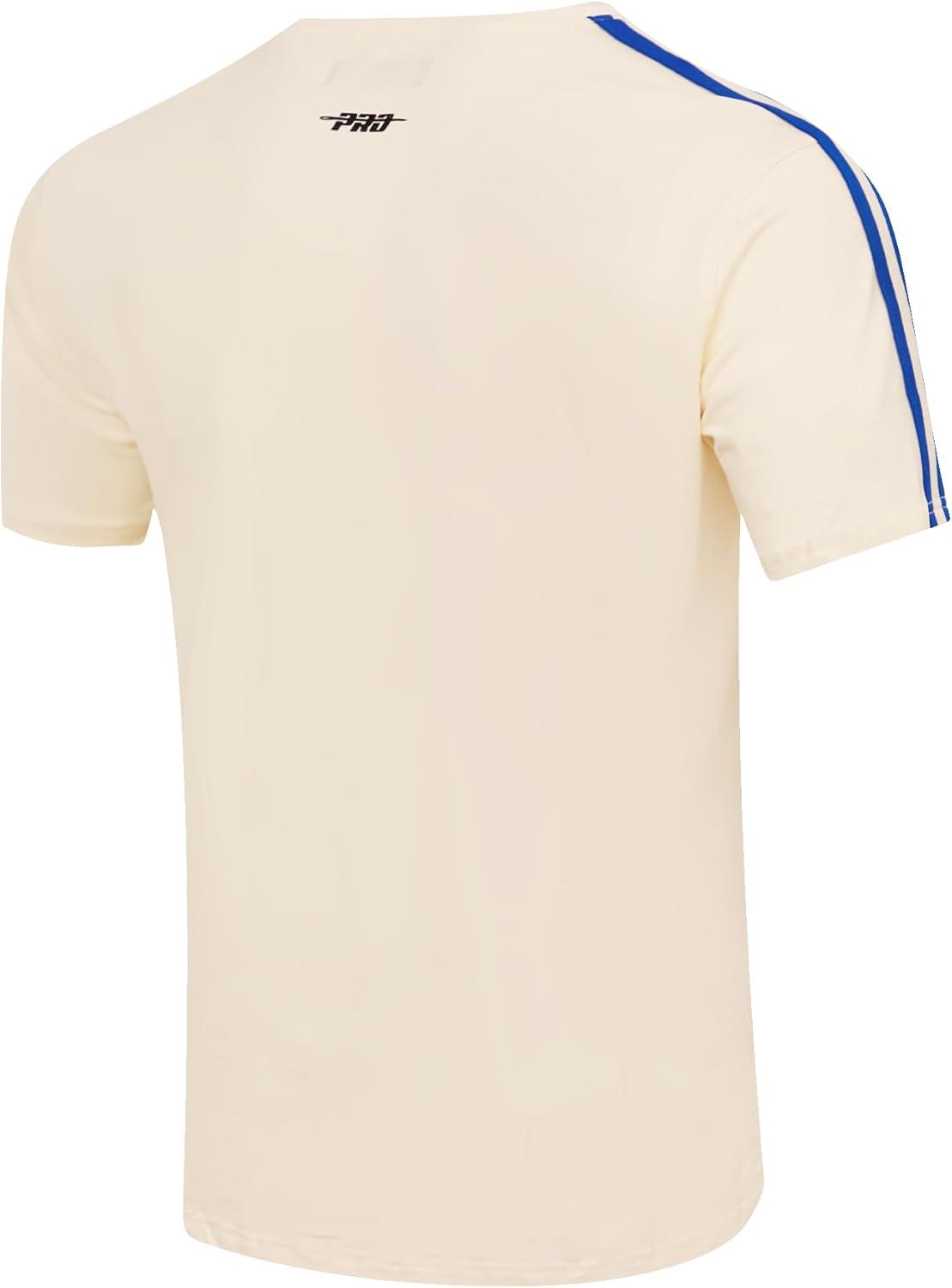 image:imageMens NBA Retro Classics Cotton Taping TeeEggshellRoyal Blue
