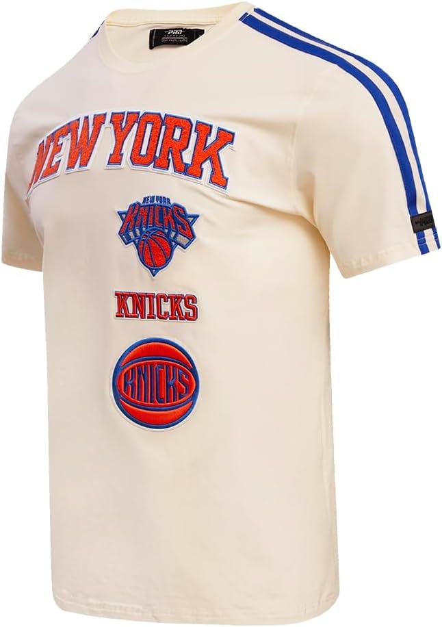 image:imageMens NBA Retro Classics Cotton Taping TeeEggshellRoyal Blue