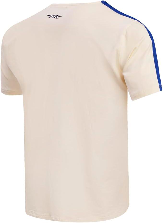 image:imageMens NBA Retro Classics Cotton Taping TeeEggshellRoyal Blue