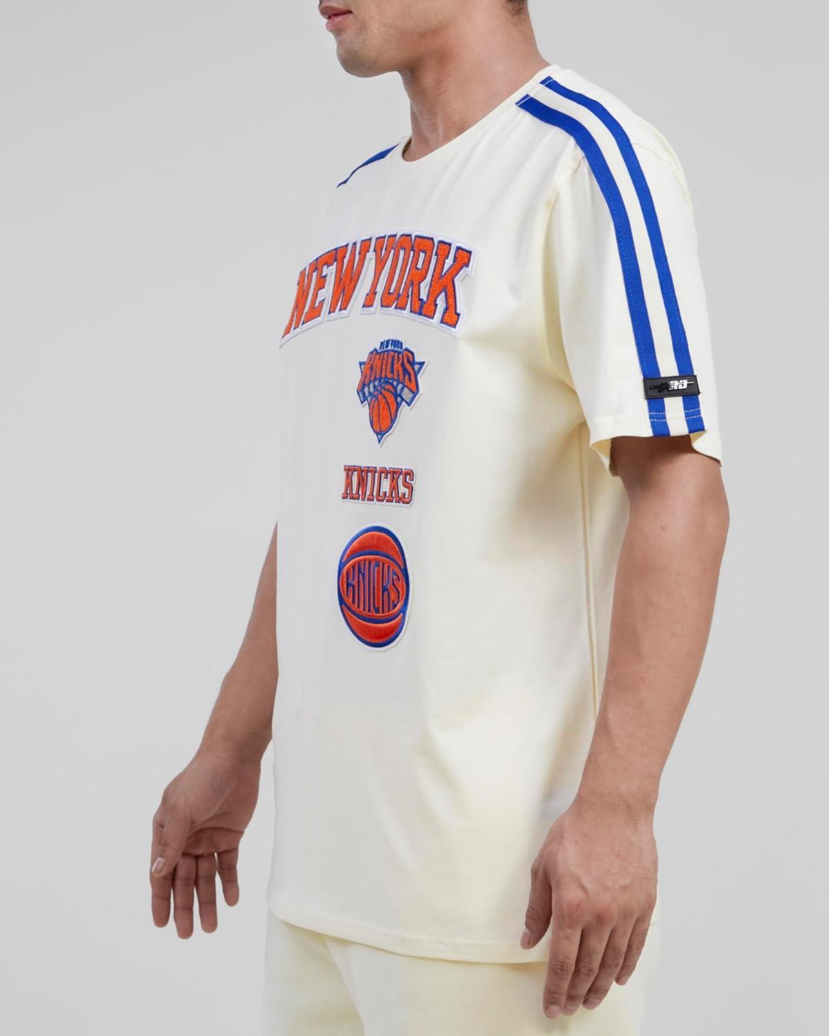 image:imageMens NBA Retro Classics Cotton Taping TeeEggshellRoyal Blue