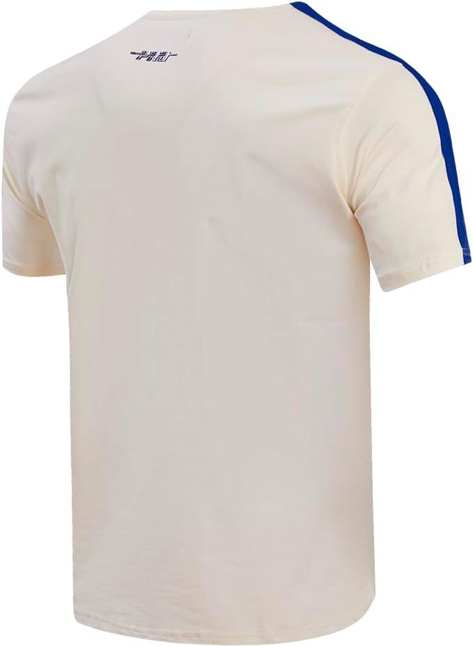 image:imageMens NBA Retro Classics Cotton Taping TeeEggshellRoyal Blue