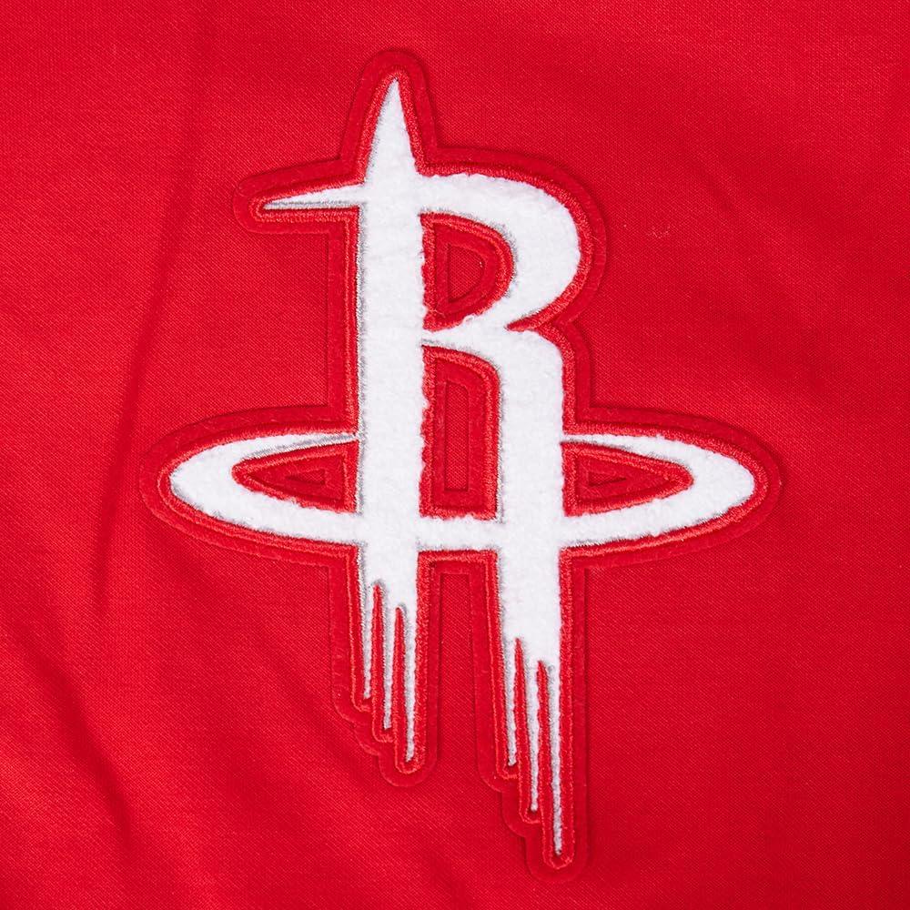 image:imagePro Standard Mens NBA Classic Chenille Cotton Double Knit Full Zip HoodieRed