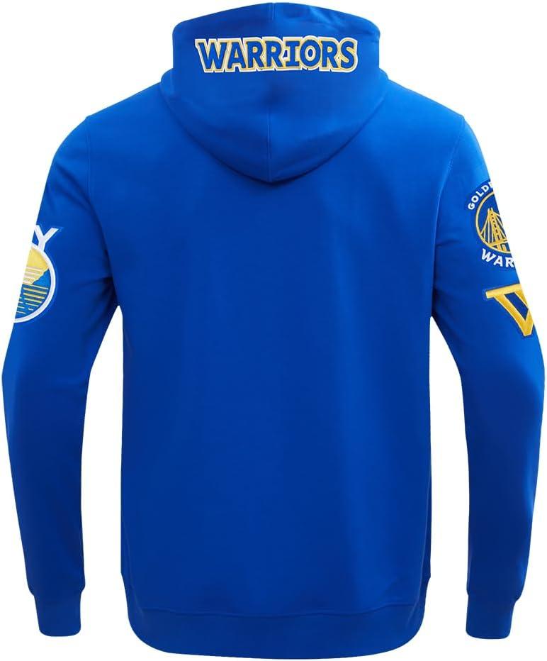 image:imagePro Standard Mens NBA Classic Chenille Cotton Double Knit Full Zip HoodieRoyal Blue