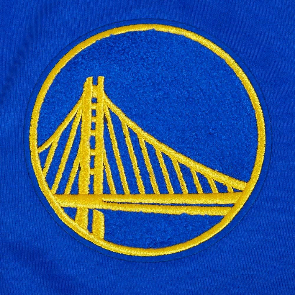 image:imagePro Standard Mens NBA Classic Chenille Cotton Double Knit Full Zip HoodieRoyal Blue