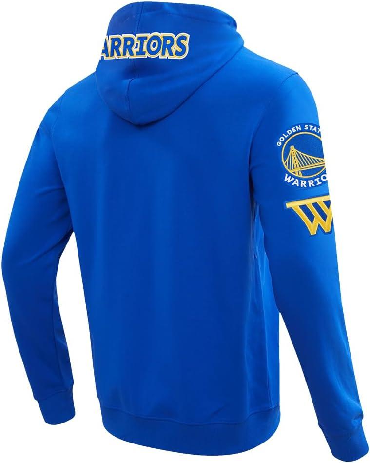 image:imagePro Standard Mens NBA Classic Chenille Cotton Double Knit Full Zip HoodieRoyal Blue