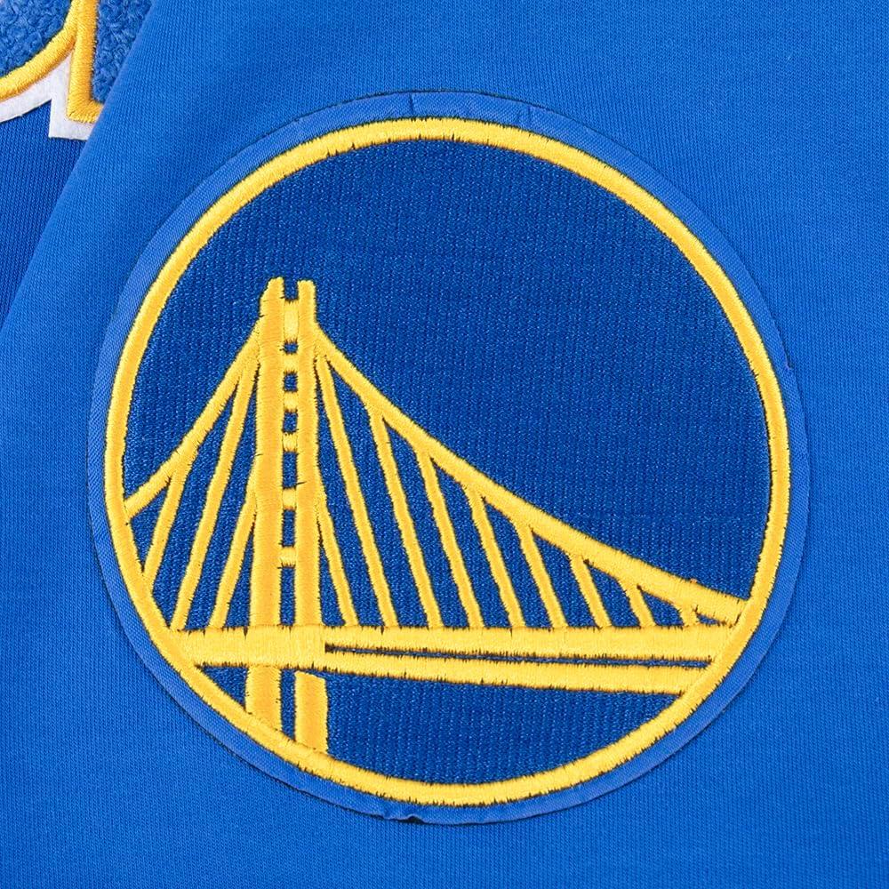 image:imagePro Standard Mens NBA Classic Chenille Cotton Double Knit Short Sleeve HoodieRoyal Blue