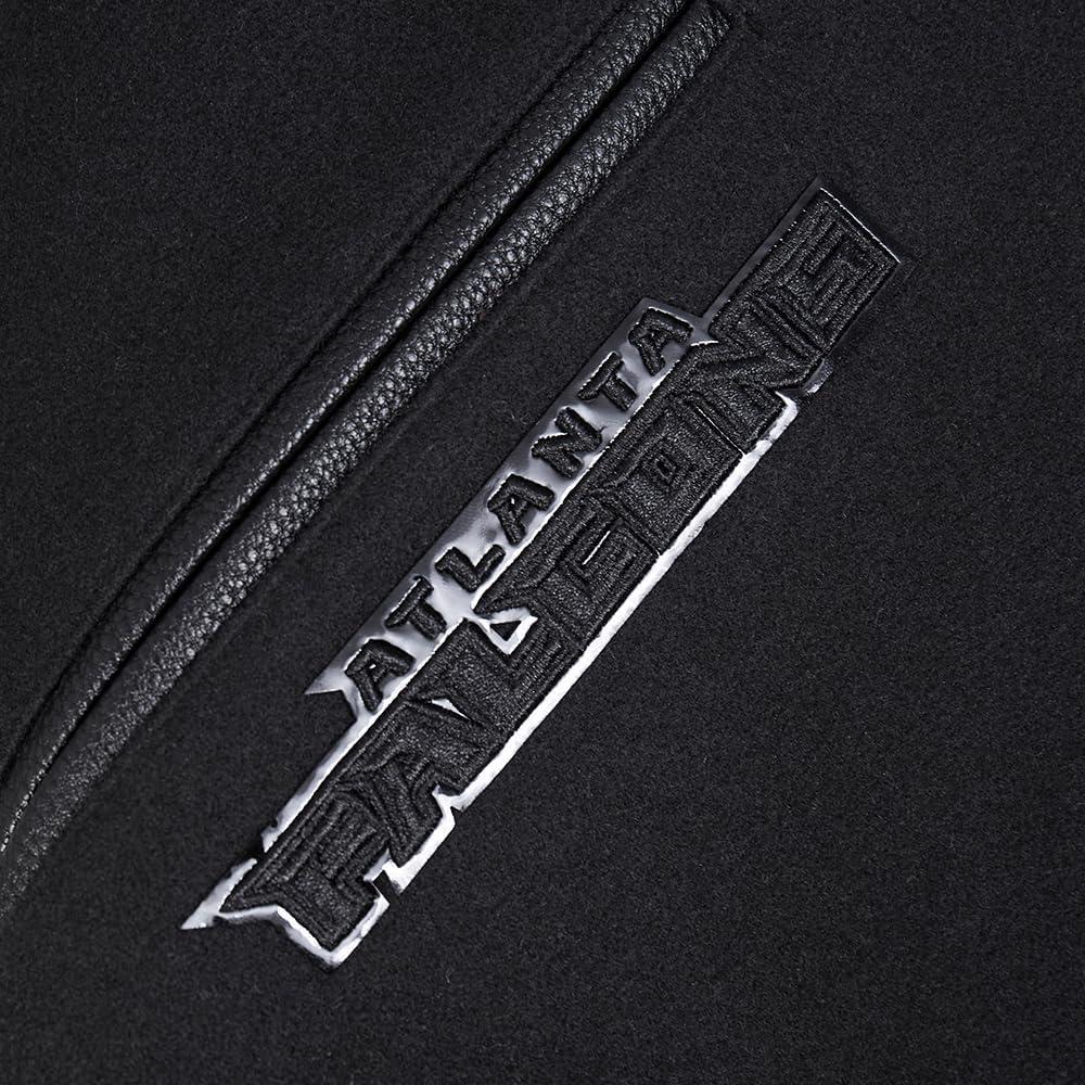 image:imagePro Standard Mens NFL Classic Triple Black Varsity JacketTriple Black