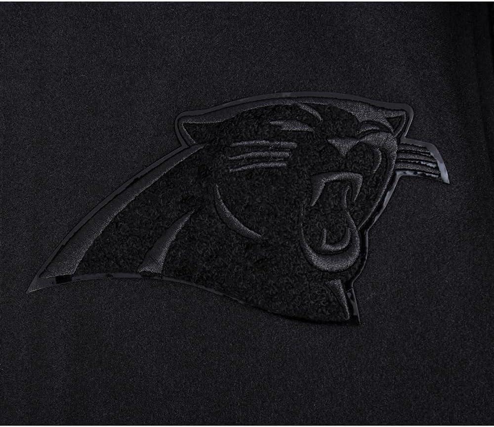 image:imagePro Standard Mens NFL Classic Triple Black Varsity JacketTriple Black