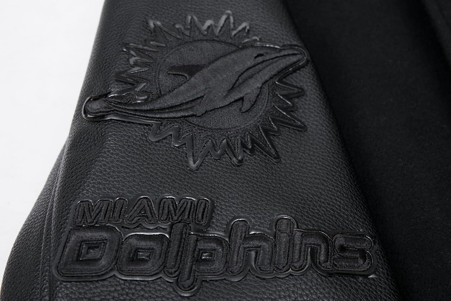 image:imagePro Standard Mens NFL Classic Triple Black Varsity JacketTriple Black