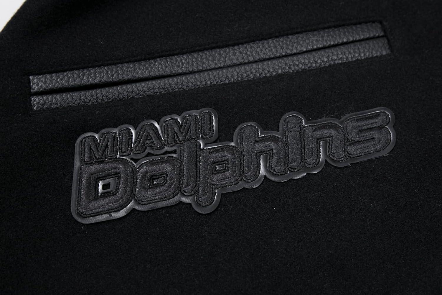 image:imagePro Standard Mens NFL Classic Triple Black Varsity JacketTriple Black