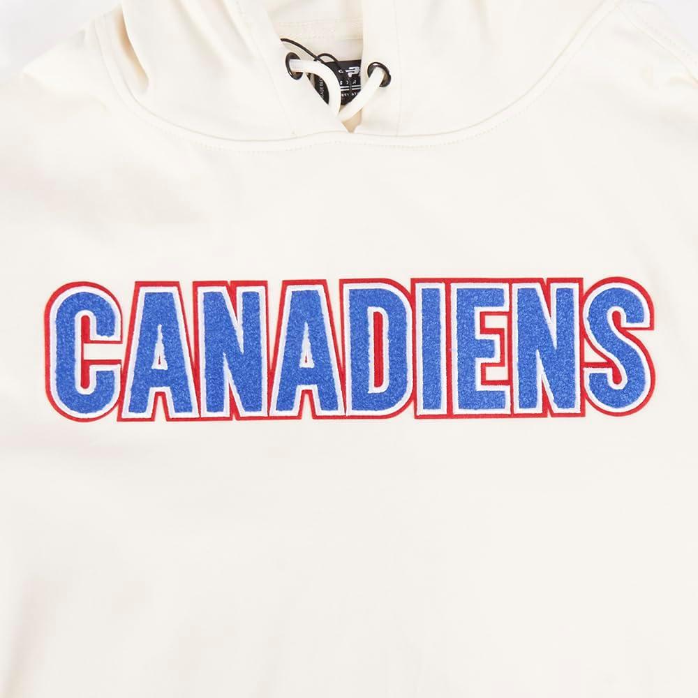 image:imagePro Standard Mens NHL Classic Chenille Double Knit Short Sleeve HoodieEggshell
