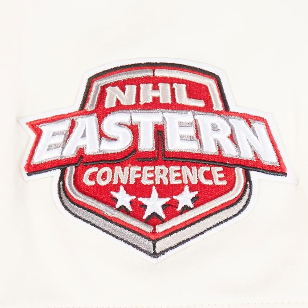 image:imagePro Standard Mens NHL Classic Chenille Double Knit Short Sleeve HoodieEggshell