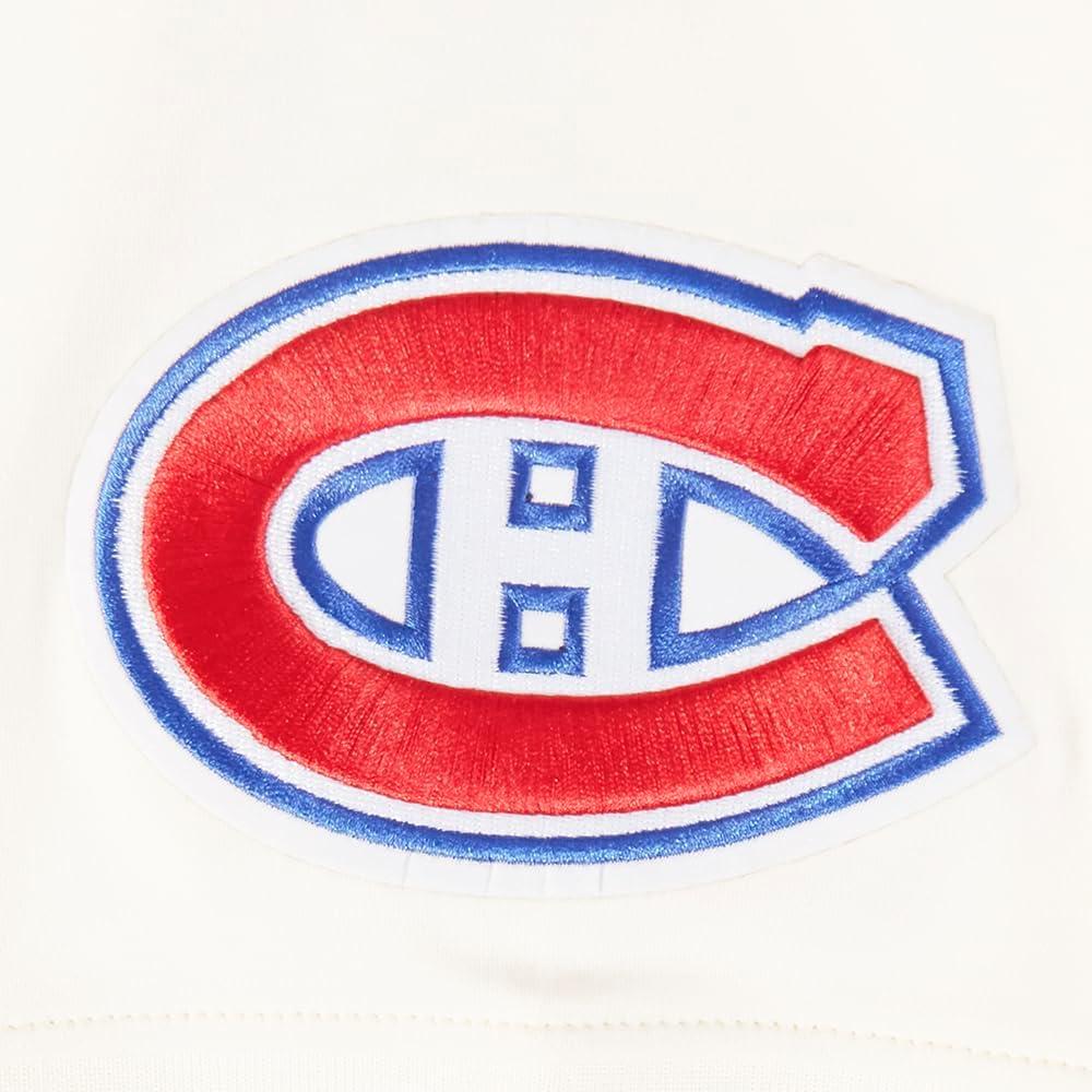 image:imagePro Standard Mens NHL Classic Chenille Double Knit Short Sleeve HoodieEggshell