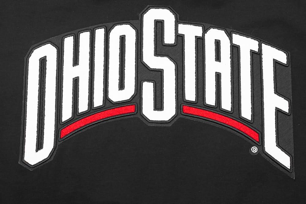 image:imagePro Standard Mens Ohio State University Classic Chenille Short Sleeve Tee Black L