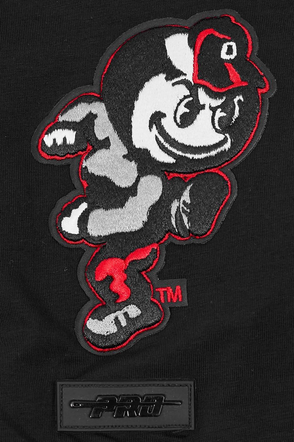 image:imagePro Standard Mens Ohio State University Classic Chenille Short Sleeve Tee Black L