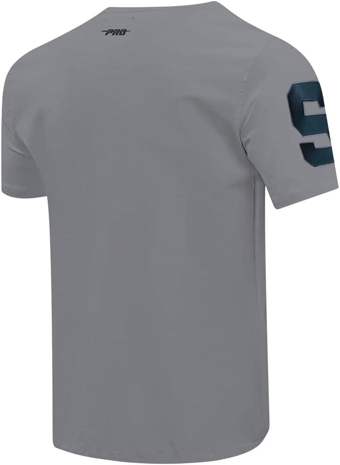 image:imagePro Standard Mens Pro Standard Mens College Classic Chenille Short Sleeve TeeGray